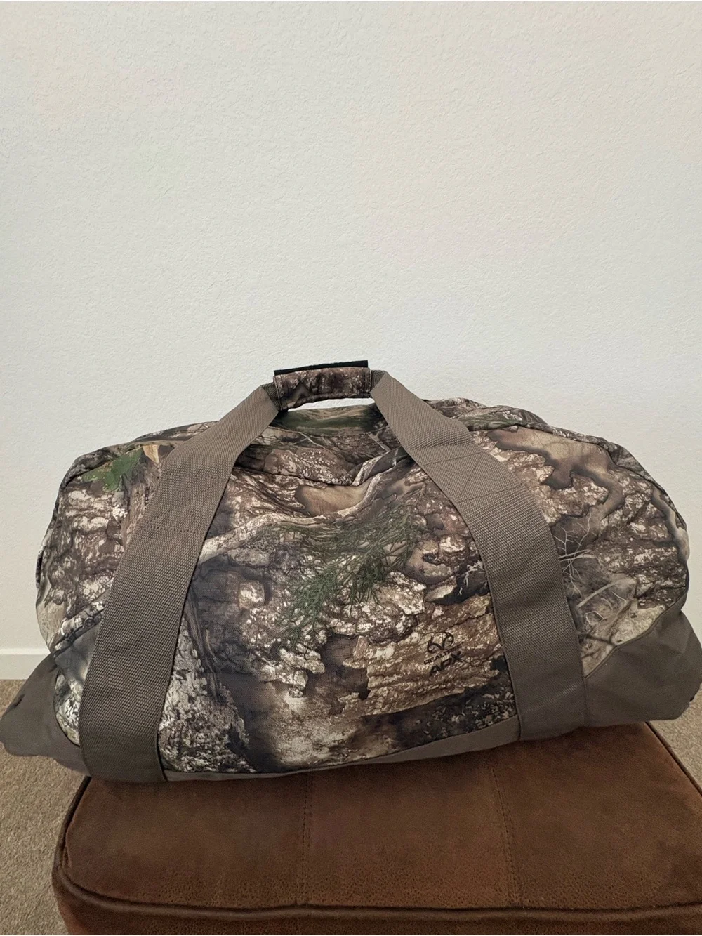 Duffle Bag-Realtree Large Camo. Brand New in case.